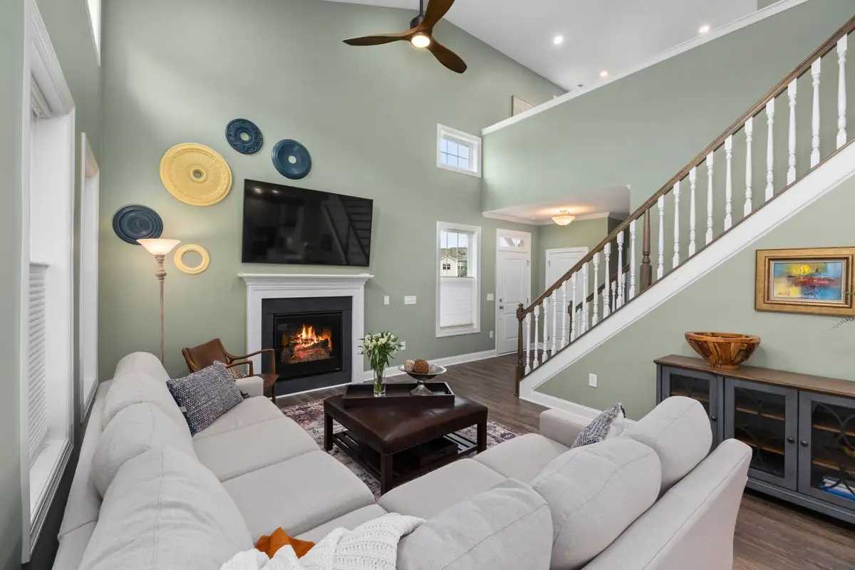 A bright room in a small home. Oakland.