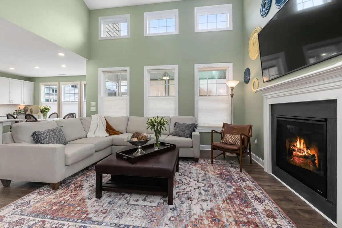 A bright room in a small home. Oakland.