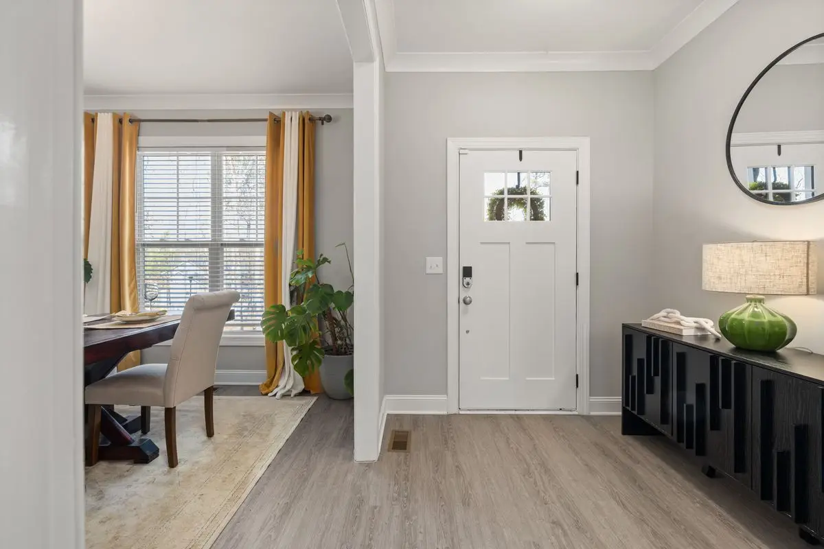 A bright room in a small home. Oakland.