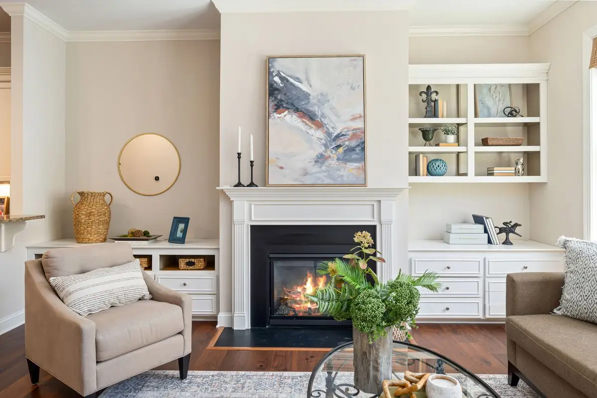 A bright room in a small home. Oakland.